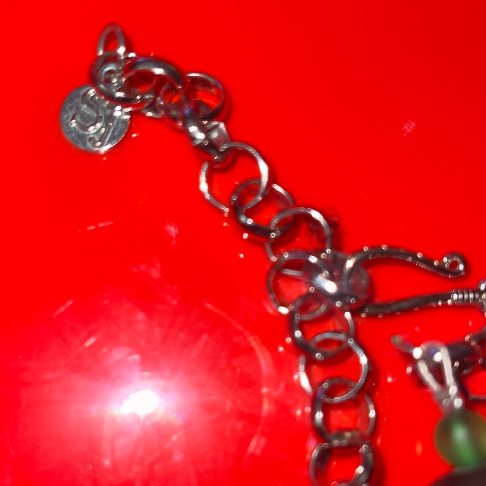 SASSY JONES Dina Necklace Forest Green - Picture 4 of 6